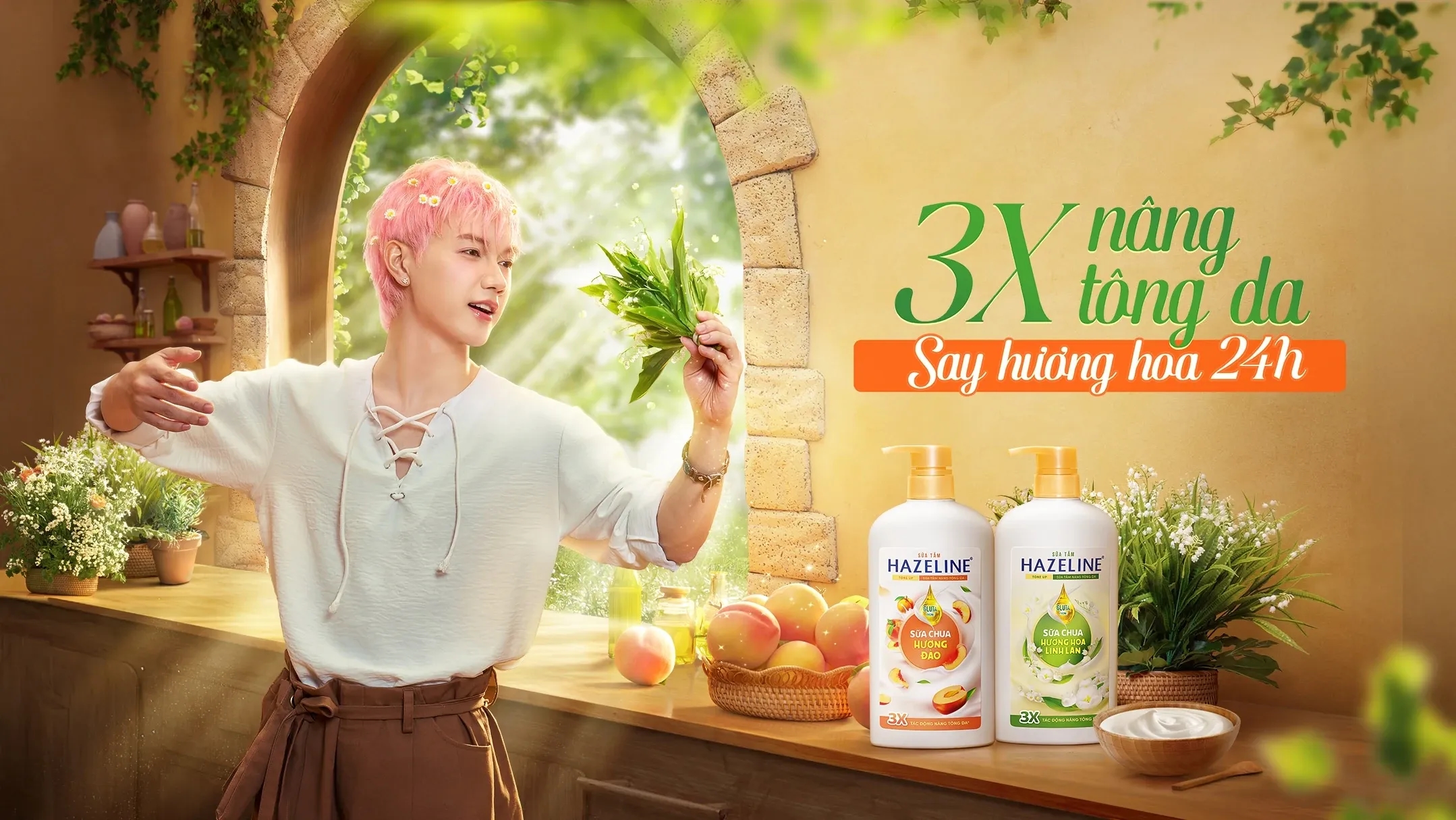 Hazeline - 3X Brighter, 24H Floral Bliss