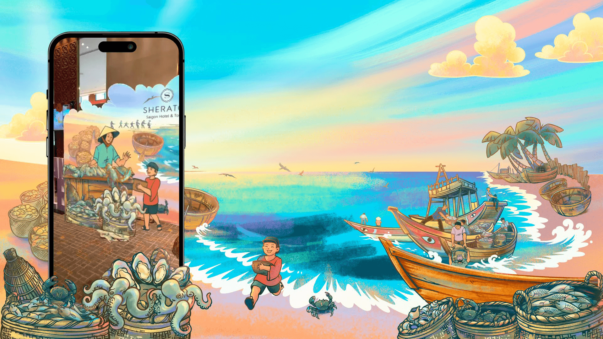 Sheraton - AR Instagrammable Spot Series