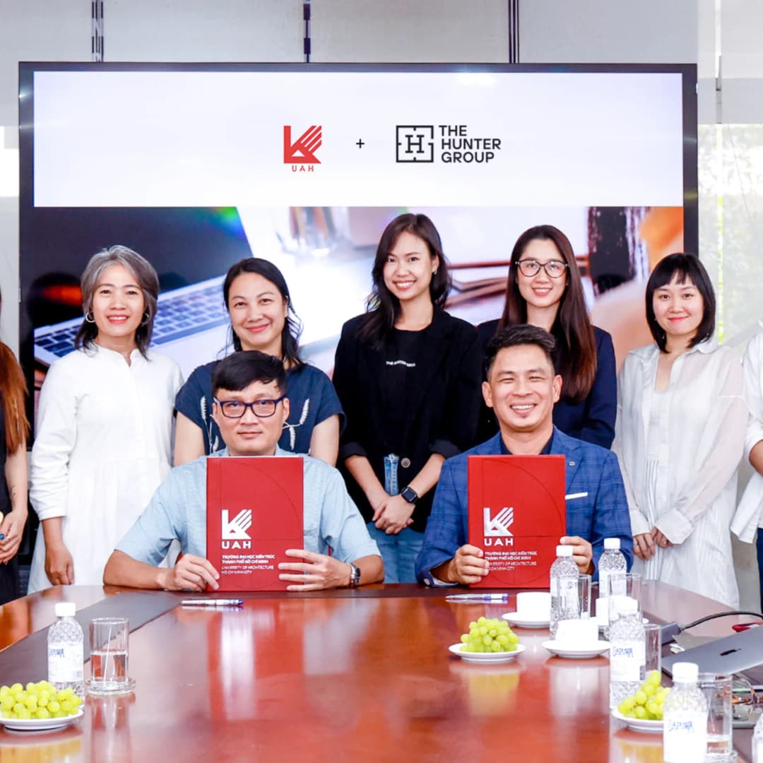 Strategic Partnership: University of Architecture Ho Chi Minh City & The Hunter Group Sign MOU
